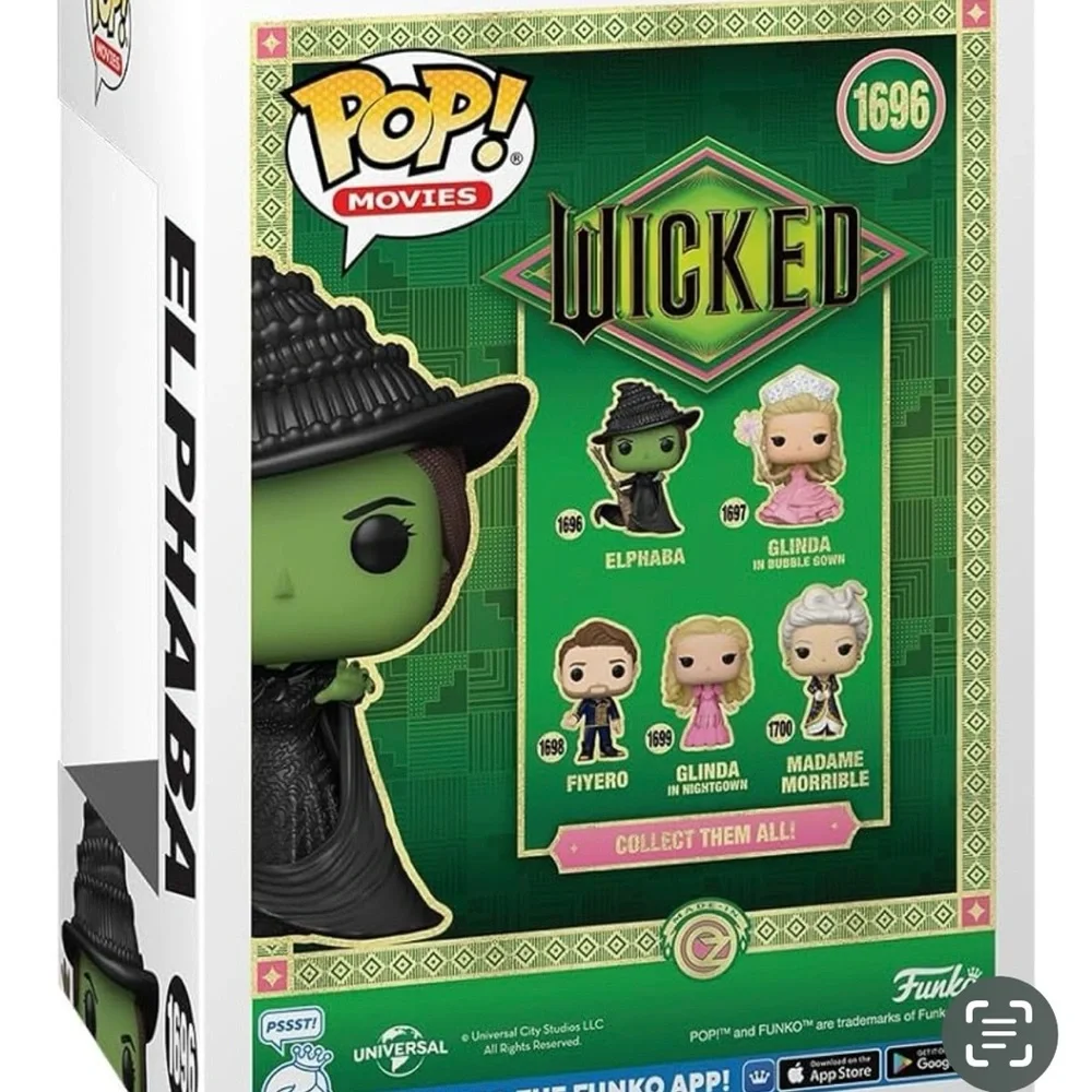 Funko Wicked Elphaba Collectible Vinyl Figure